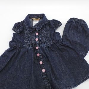 Infant Denim Dress Set